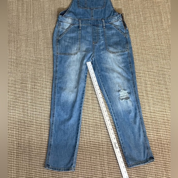 GAP Light Blue Denim Overalls - Picture 6 of 9